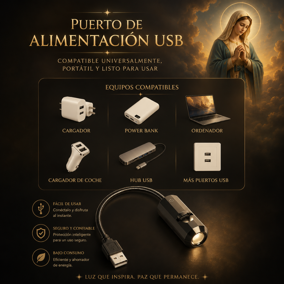 Virgin Glow™ – La Luz que Transmite Paz